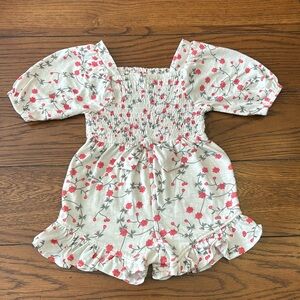 Adorable Jessica Simpson Floral Romper 🌸